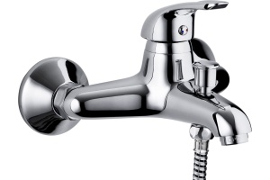Смеситель для ванны GPD Adrio хром