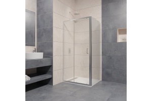 Душевой уголок RGW Passage PA-74 140x120 профиль хром стекло прозрачное - 2