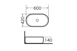 Раковина Grossman GR-3015 - 3