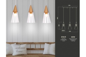 Подвесной светильник Ambrella Light TR TR3669 - 3