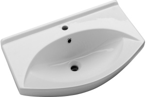 Мебельная раковина Dreja Лагуна 65 белая