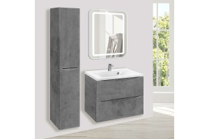 Тумба с раковиной Vincea Mia 65 серая - 2
