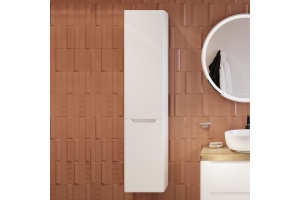 Шкаф-пенал STWORKI Берген 150 белый