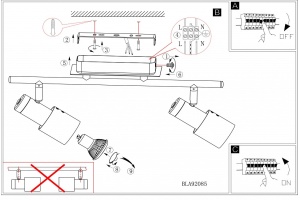 Спот Eglo Davida 92085 - 2