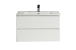 Тумба с раковиной BelBagno Kraft 90 белый матовый