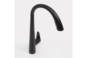 Смеситель для кухни Wasserkraft черный матовый - 3