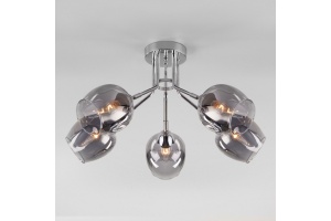 Потолочная люстра Eurosvet Marci 30164/5 хром