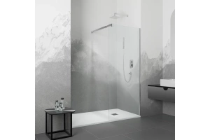 Душевая перегородка RGW Walk In WA-001 90х195 профиль хром стекло прозрачное - 2