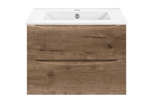 Тумба под раковину Vincea Mia Slim 70 светлое дерево