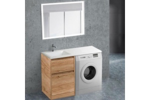 Тумба под раковину Belbagno Kraft 120 светлое дерево - 2