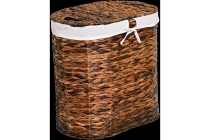 Корзина для белья Wasserkraft L темно - коричневый