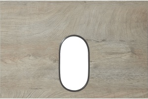 Столешница под раковину Aquaton Лофт Фабрик 60 светлое дерево - 2