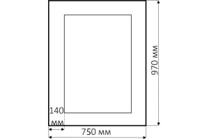 Зеркало Misty Аврора R.1021.BA.ZF col - 3