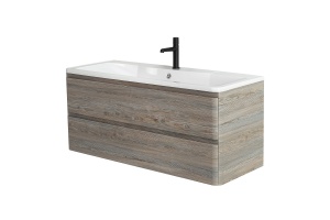 Тумба с раковиной BelBagno Albano 120 светлое дерево - 3