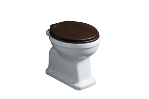 Сиденье для унитаза Simas LONDRA темное дерево - 2