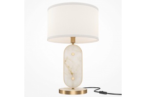 Настольная лампа декоративная Maytoni Marmo MOD099TL-01G