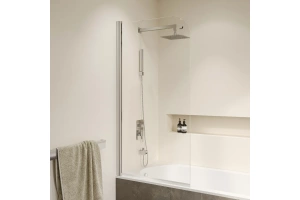 Шторка на ванну RGW Screens SC-109 80x150 профиль хром стекло прозрачное - 3