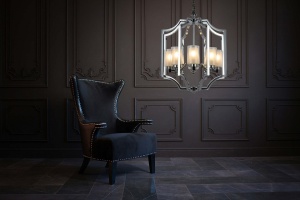 Подвесная люстра LUMINA DECO Vigatto LDP 1224-8 CHR - 3