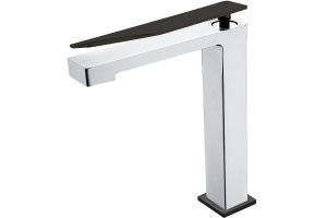 Смеситель для раковины Boheme Q хром с черным