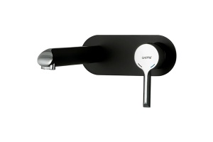 Смеситель для раковины Gappo черный хром