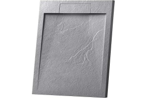 Поддон для душа Vincea 90х90 серый матовый