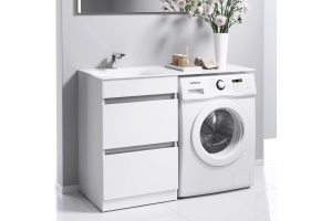 Тумба с раковиной Aqwella Forma 115, 2 ящика