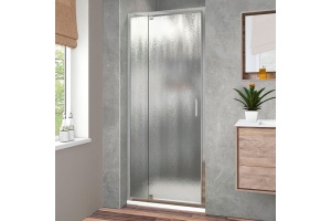 Душевая дверь в нишу Vincea Intra VDP-1I7080CH 70/80 см, стекло шиншилла, хром