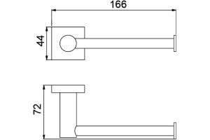 Держатель туалетной бумаги Timo Selene 12035/03 - 3