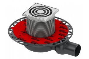 Сифон низкий горизонтальный DN50