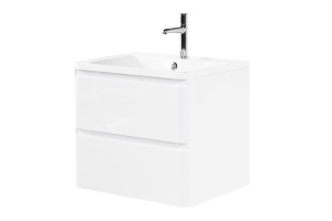Тумба с раковиной BelBagno Albano 70 белый - 2
