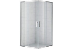 Душевой уголок Cezares Eco O A2 90 C Cr стекло прозрачное - 2