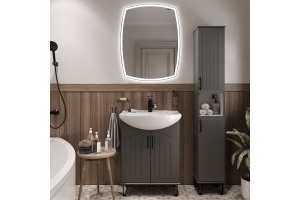 Мебель для ванной DIWO Сочи 65 антрацит