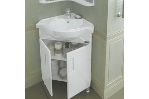 Мебель для ванной СанТа Аврора угловая - 3