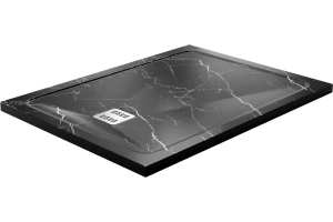 Поддон для душа Wasserkraft Neime 120х90 черный матовый