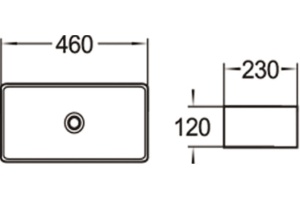 Рукомойник SantiLine SL-1100 - 2