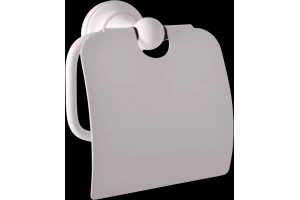 Держатель туалетной бумаги Rav Slezak Morava белый глянцевый