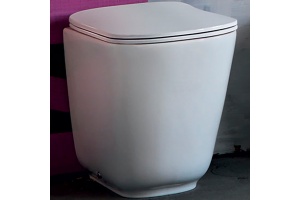 Унитаз напольный Kerasan Tribeca белый матовый, без сиденья (511830)