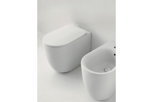 Унитаз приставной Kerasan Nolita белый (531801) - 3