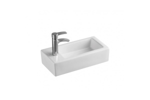 Раковина подвесная Weltwasser WW AISBACH 5092 L 37 белый (10000003872)