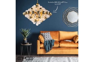 Люстра на штанге iLamp Rockfeller 100D-18 MBR - 2