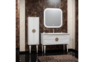 Ножки для мебели Opadiris Ибица 2 шт белые с золотом - 2