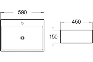 Раковина SantiLine SL-1002 - 2