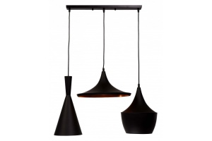 Подвесной светильник LUMINA DECO Foggi LDP 7712-3 PR BK