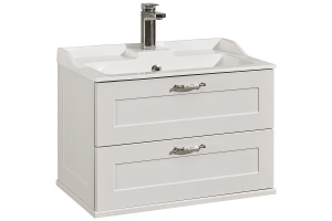 Комплект мебели подвесной Aquaton Леон 65 белый - 3