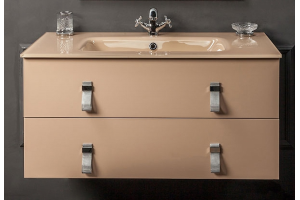 Раковина - столешница Armadi Art NeoArt 140 бежевый - 3