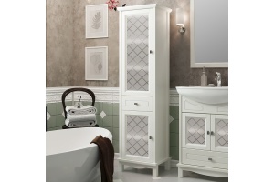 Шкаф-пенал Opadiris Омега 45 L слоновая кость