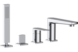 Смеситель BelBagno Carin CAR VIM4 CRM на борт ванны