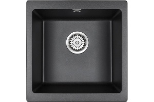 Мойка кухонная Paulmark Brilon 45 черный матовый