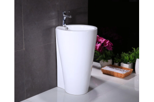 Раковина напольная CeramaLux N 50 см белый (B134B)