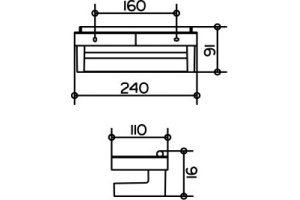 Полка Keuco Collection Moll (12759010001) - 2